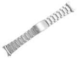 Oryginalna bransoleta Casio Edifice EF-129D EF-129 srebrna stalowa + teleskopy maskownice